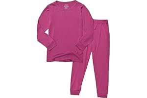 TongKiKi BABY 2T-10Y Toddler Kids Girls Boys Soft Comfy 2pcs Set Long Sleeve Shirts and Pants Sets