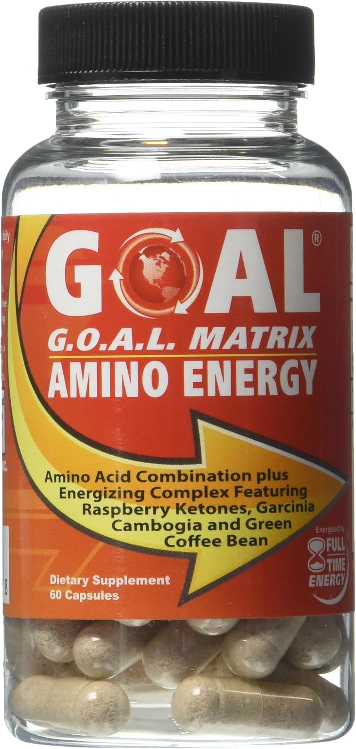 GOAL G.O.A.L. MATRIX AMINO ENERGY Pills 60 Capsules Amino Acids Complex Combination with