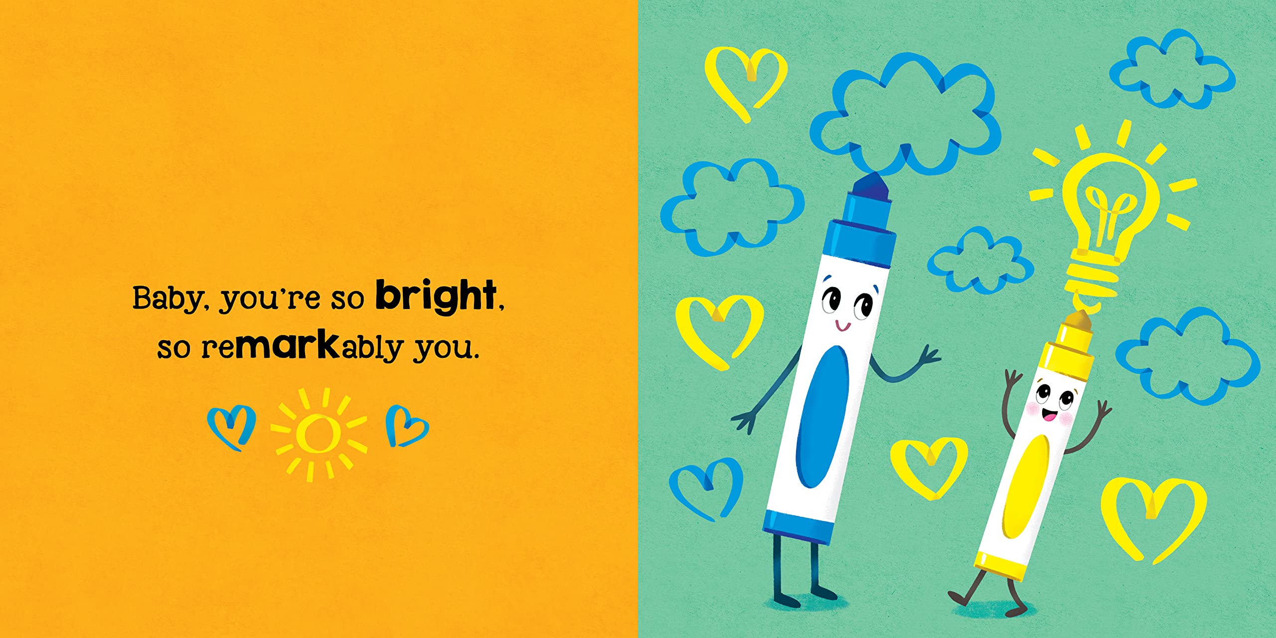 You're So Bright: A Back to School Self-Esteem Board Book for Babies and Toddlers (Punderland) You're So Bright: A Back to School Self-Esteem Board Book for Babies and Toddlers (Punderland) Board book Kindle