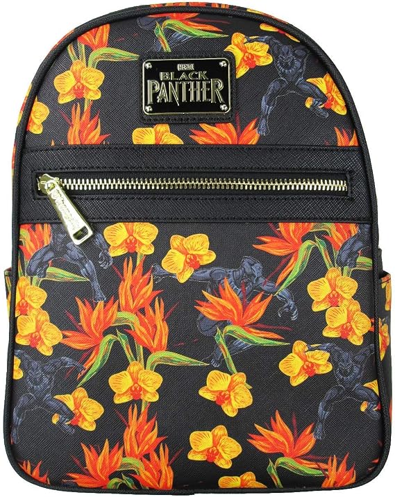 loungefly black panther mini backpack