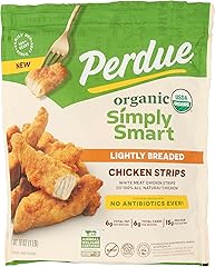 Perdue Organic Simply Smart Lightly Breaded Chicken Strips, 16 Oz