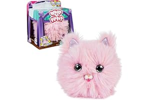 WHAT THE FLUFF?, Purr ‘n Fluff, Surprise Reveal Interactive Toy Pet with Over 100 Sounds and Reactions, Kids Toys for Girls Ages 5 and up