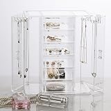 Generic boîte de rangement pour bijoux Tiroir transparent storage box Pratique 3 Niveaux Et Trois Pratique 3 Niveaux Et Trois D'oreilles, Bagues, Colliers, Montres, multifonction à prix pas cher | Maroc
