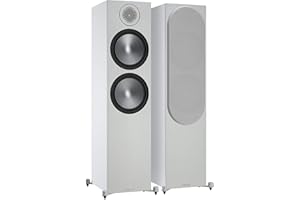 Monitor Audio Bronze 500 Floorstanding Speakers - (Sold as Pair) (White)