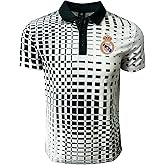 Men's Real Madrid Short Sleeve Shirt, Licensed R. Madrid Casual Shirt