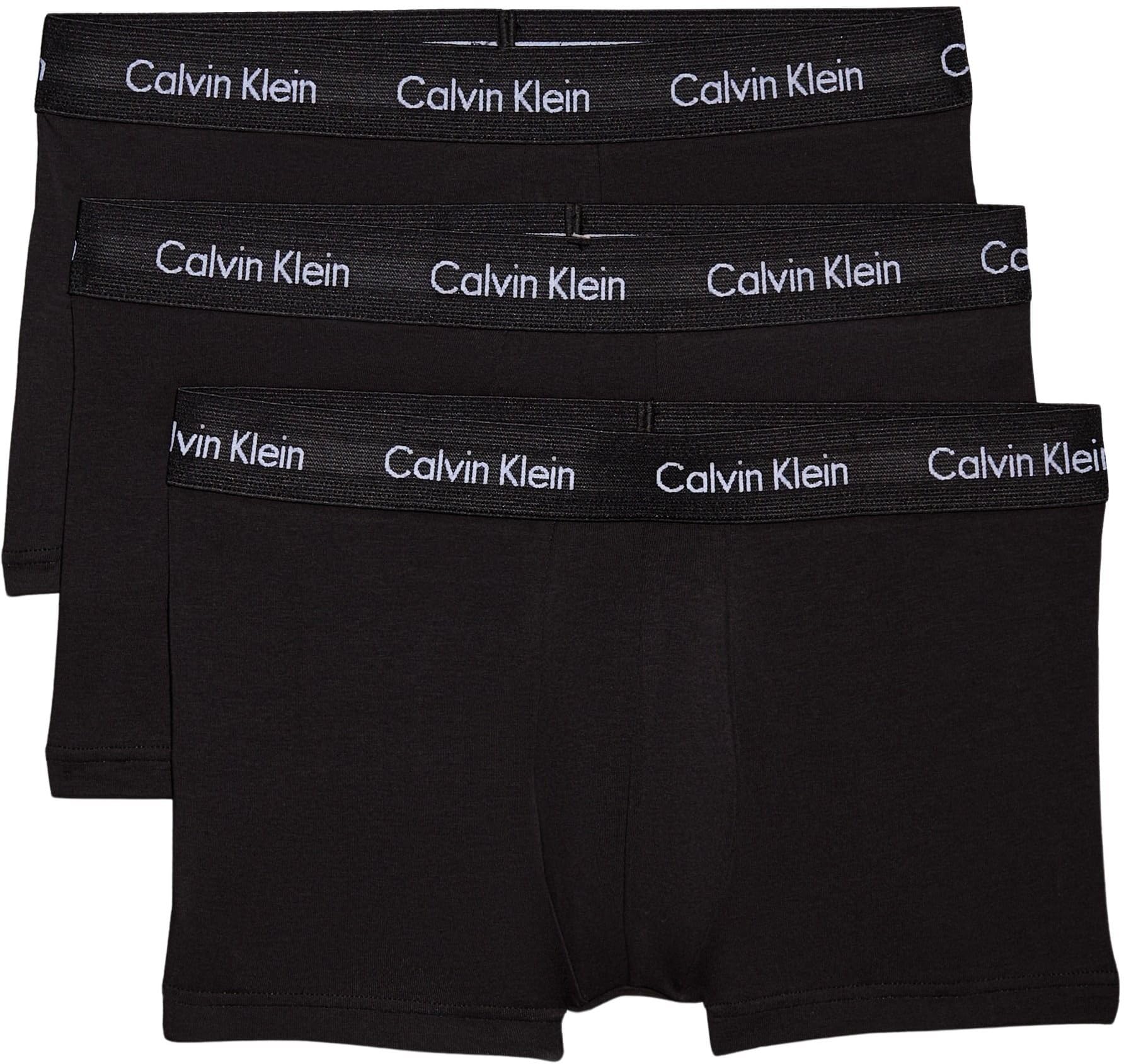 Calvin Klein Herren 3er Pack Boxershorts Low Rise Trunks Unterwäsche