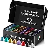 ROSSO CAFFÈ Espresso Coffee Pods for Nespresso