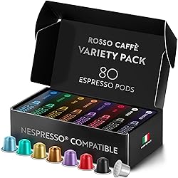 ROSSO CAFFÈ Espresso Coffee Pods for Nespresso