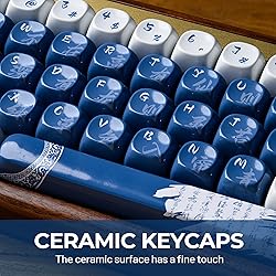 Hkfos XVX Ceramic Glaze Coating Keycaps, MOA Keycap