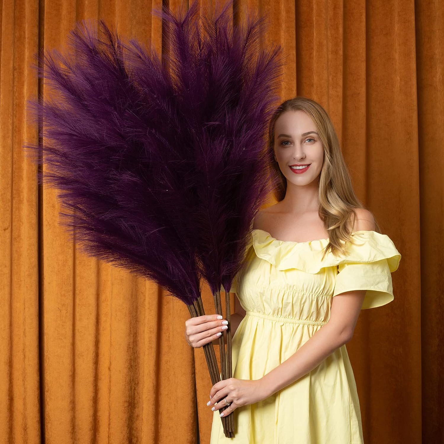 Dried & Preserved Flora - Pampas Grass Decor Tall, 43