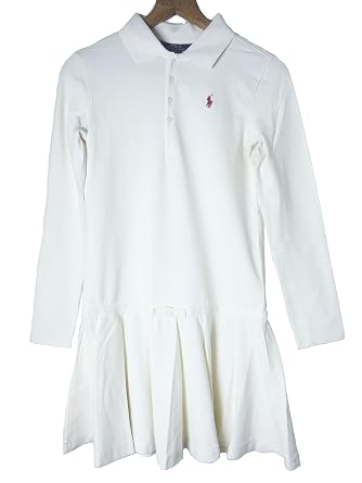 Velvet Bow Stretch Polo Dress - Girls 7-16 Dresses - RalphLauren ...