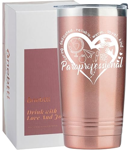AVITO Personalized Paraprofessional Gift, 18 Oz Tumbler...