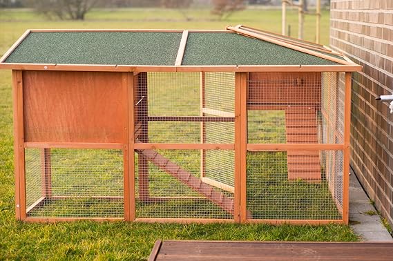 Animalmarketonline Poulailler Cage Conigliera En Bois 450 Cm Zeus