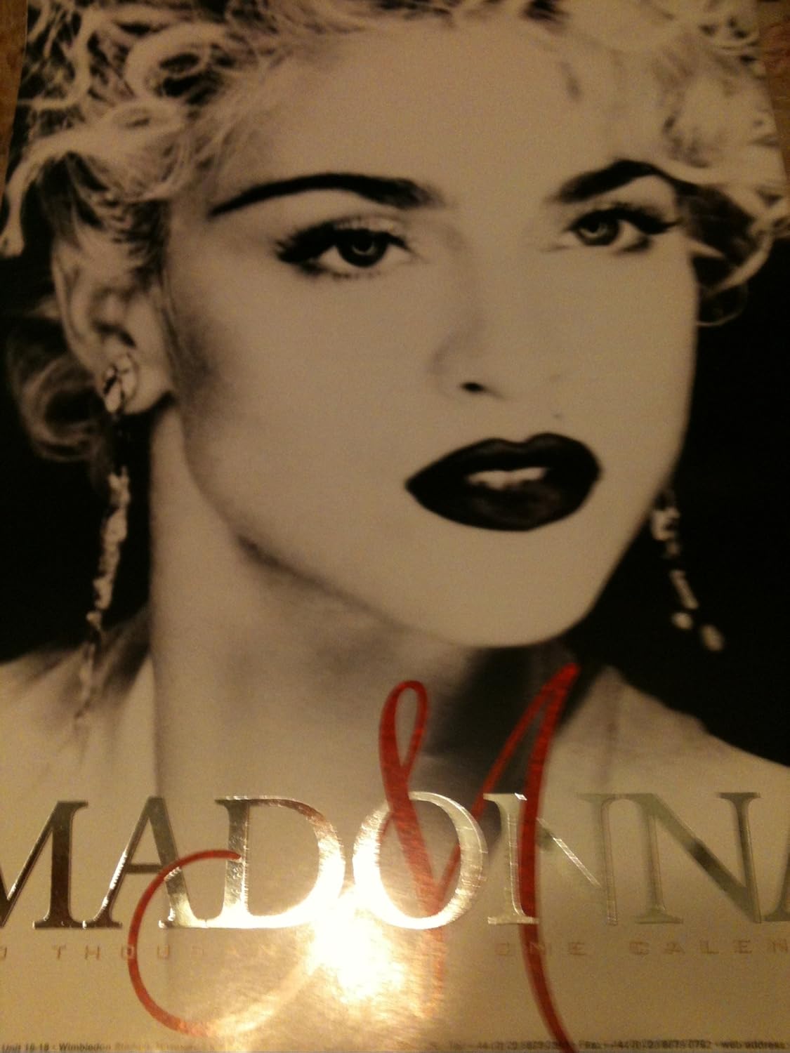 Amazon Madonna Calendar 2001 Wall Calendars Office Products