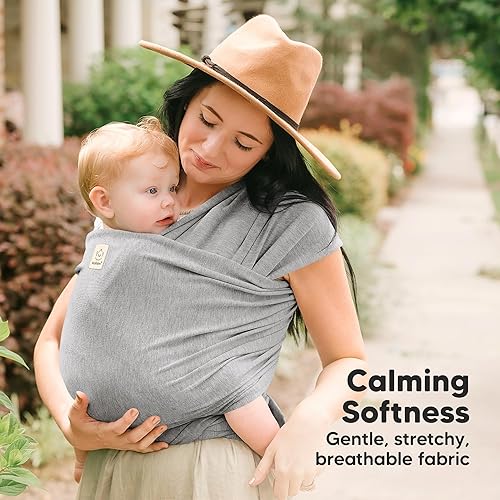 KeaBabies Baby Wrap Carrier All in Original Baby Carrier Newborn to  Toddler Sling, Easy to Wear, Hands Fre