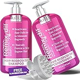 32 OZ Kit Hair Growth Shampoo and Conditioner Set for Women | Effective Hair Regrowth Treatment | Strengthening, Thickening & Soothing Formula for Healthy, Vibrant Hair | Salon Size