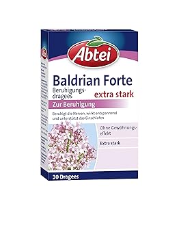 Abtei Baldrian Forte Beruhigungs Dragees, 30 Dragees