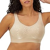 Bali Women's Wireless Bra, Comfort Revolution Wireless Bra for Women, Targeted Shaping, Seamless, Full Coverage