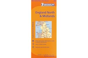 Angleterre Nord & Midlands 502N.E. - Carte rég.
