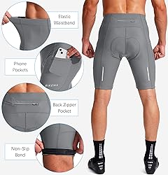 Men's Bike Shorts 3D Padded Cycling Road Biking