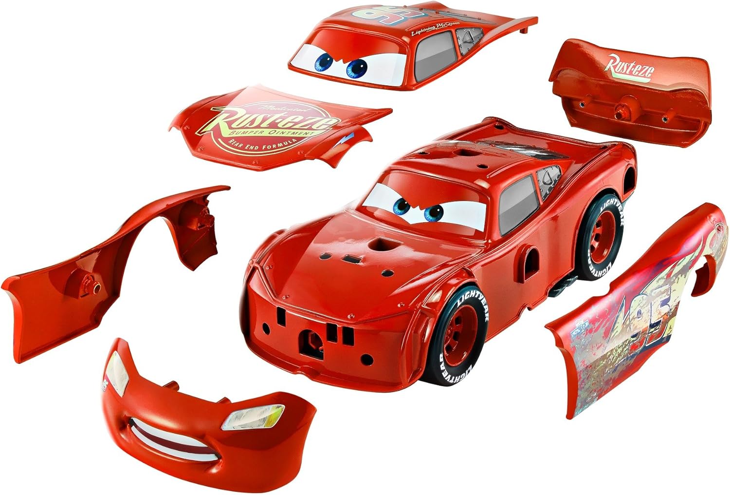 disney cars 3 change & race lightning mcqueen