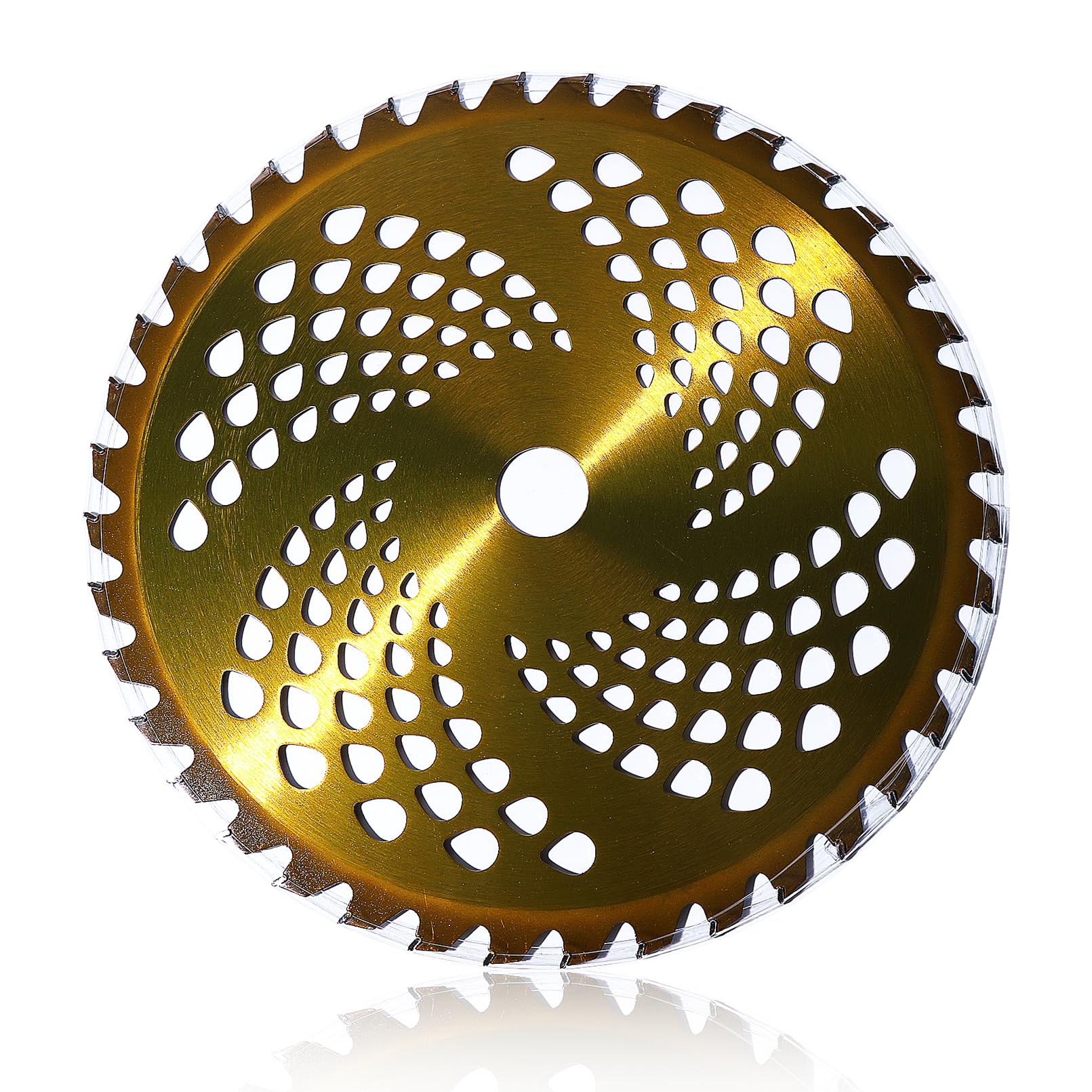 Brush Cutter Weed Eater 1" Inner Hole String Trimmer 40-Tooth Blade Head [ Fit Most Machine Models ] Gear Box Head Accessories Replacement Part for Outdoor Tough Weeds Undergrowth Grass Cutting