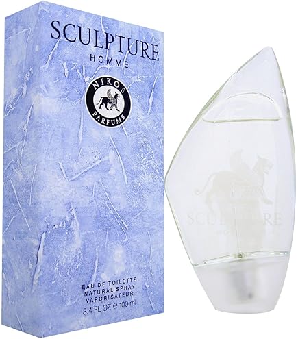Amazon.com: Nikos Cologne for Men, Sculpture, 3.3 Fluid Ounce