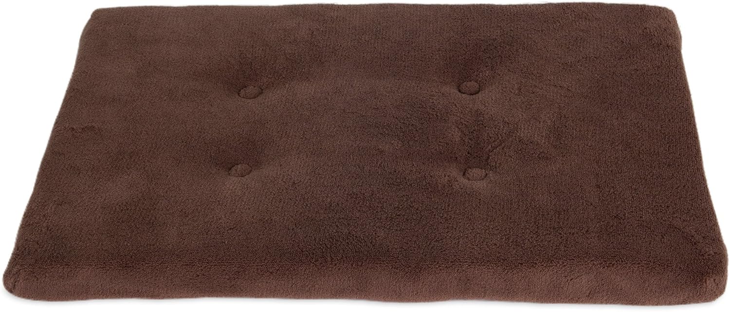 Precision Pet SnooZZy Dog Mattress Crate Mat, Brown, for 19" Crates : Pet Bed Liners : Pet Supplies