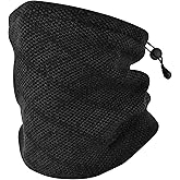 viviwild Winter Neck Warmer Ski Mask for Men Women, Breathable Thick Fleece Thermal Neck Gaiter Face Scarf for Skiing Cycling