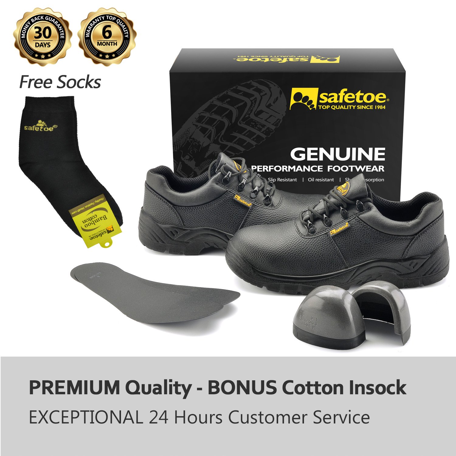 ladies wide fit safety shoes