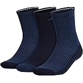 adidas mens Cushioned X 3 Mid-crew Socks (3-pair)