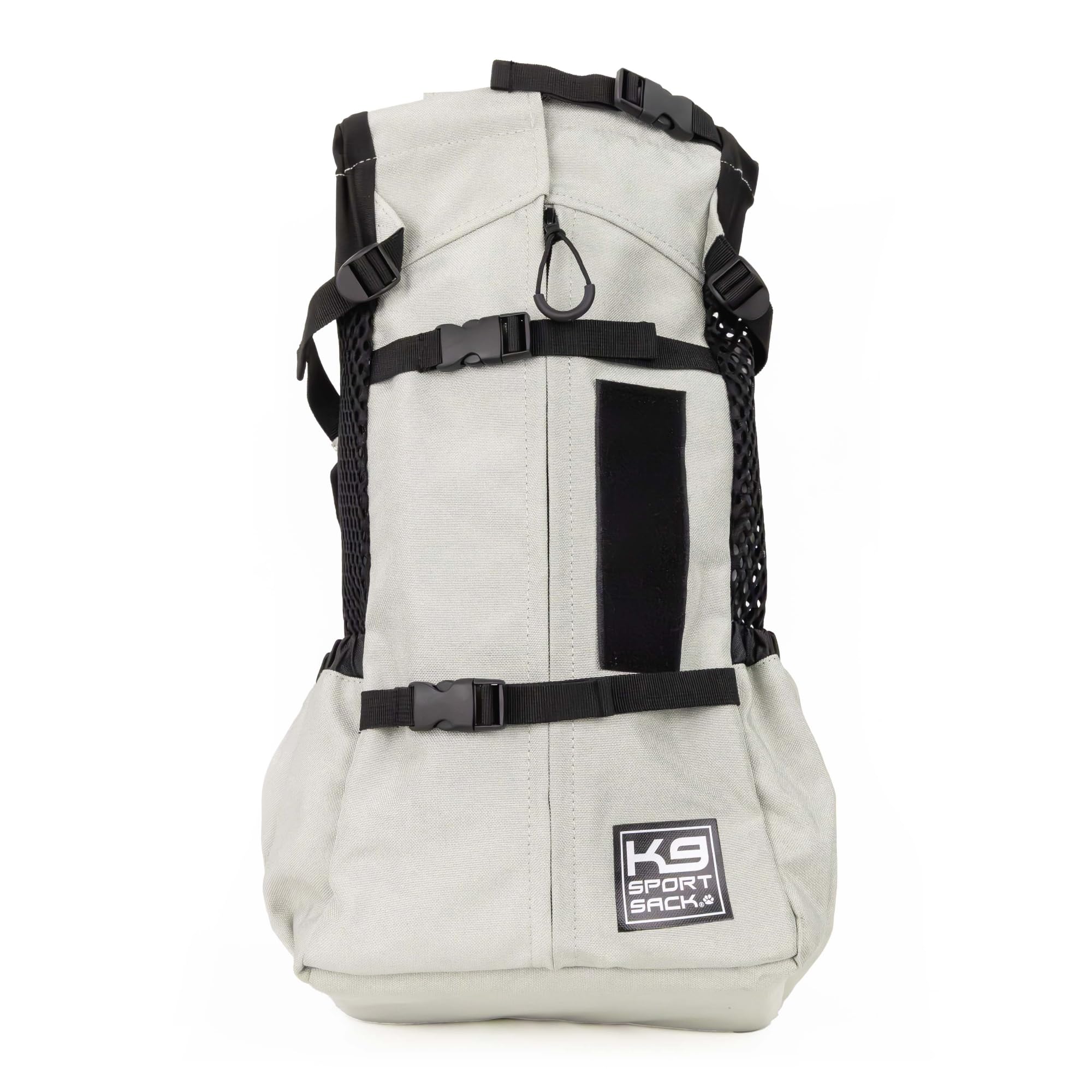 K9 Sport Sack | Dog Carrier Backpack for Small and Medium Pets | Front Facing Adjustable Dog Backpack Carrier | Fully Ventilated | Veterinarian Approved (Large, Air - Charcoal Grey)