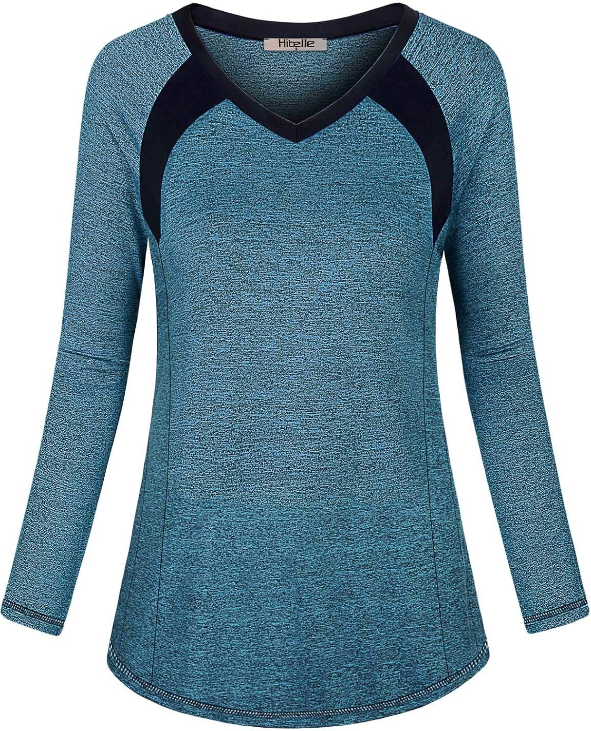 Hibelle Women's Long Sleeve Activewear Yoga Running Workout T-Shirt Tops at  Women’s Clothing store