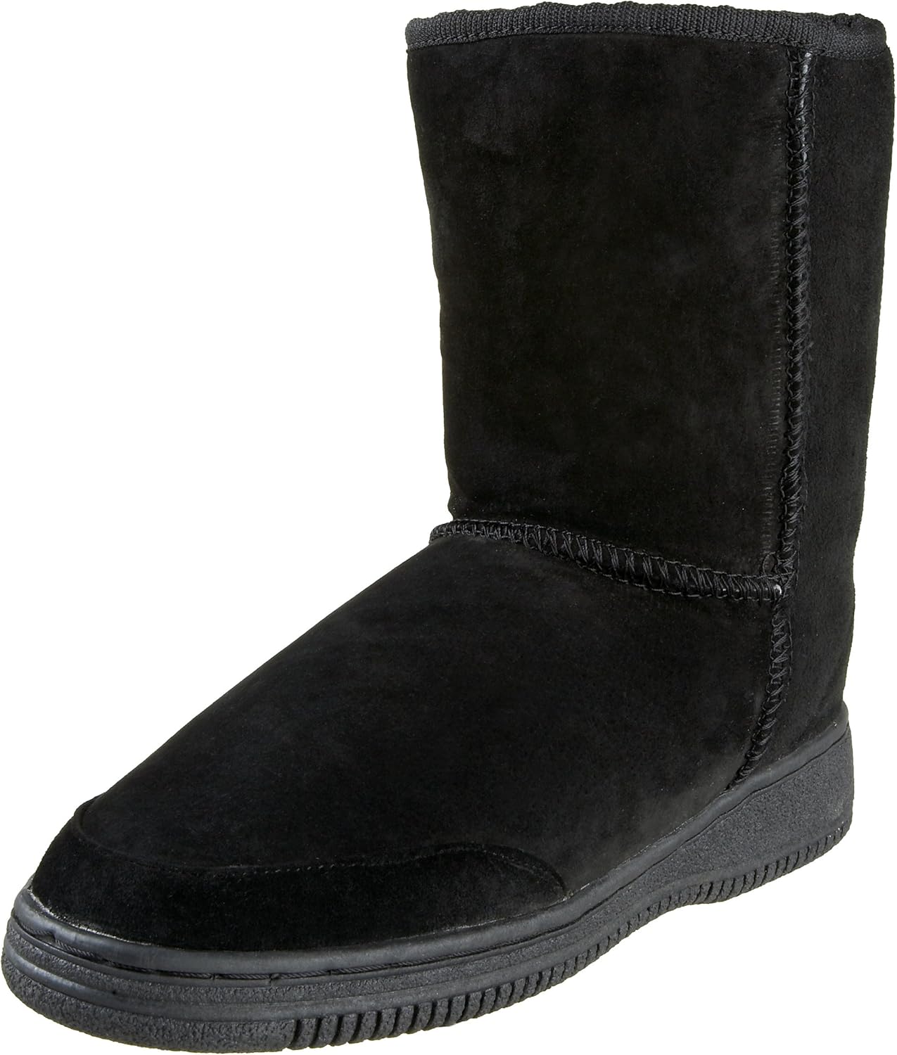 Aussie Dogs Bonzer Short Boot, Black, 5 Men's US/6 Women's