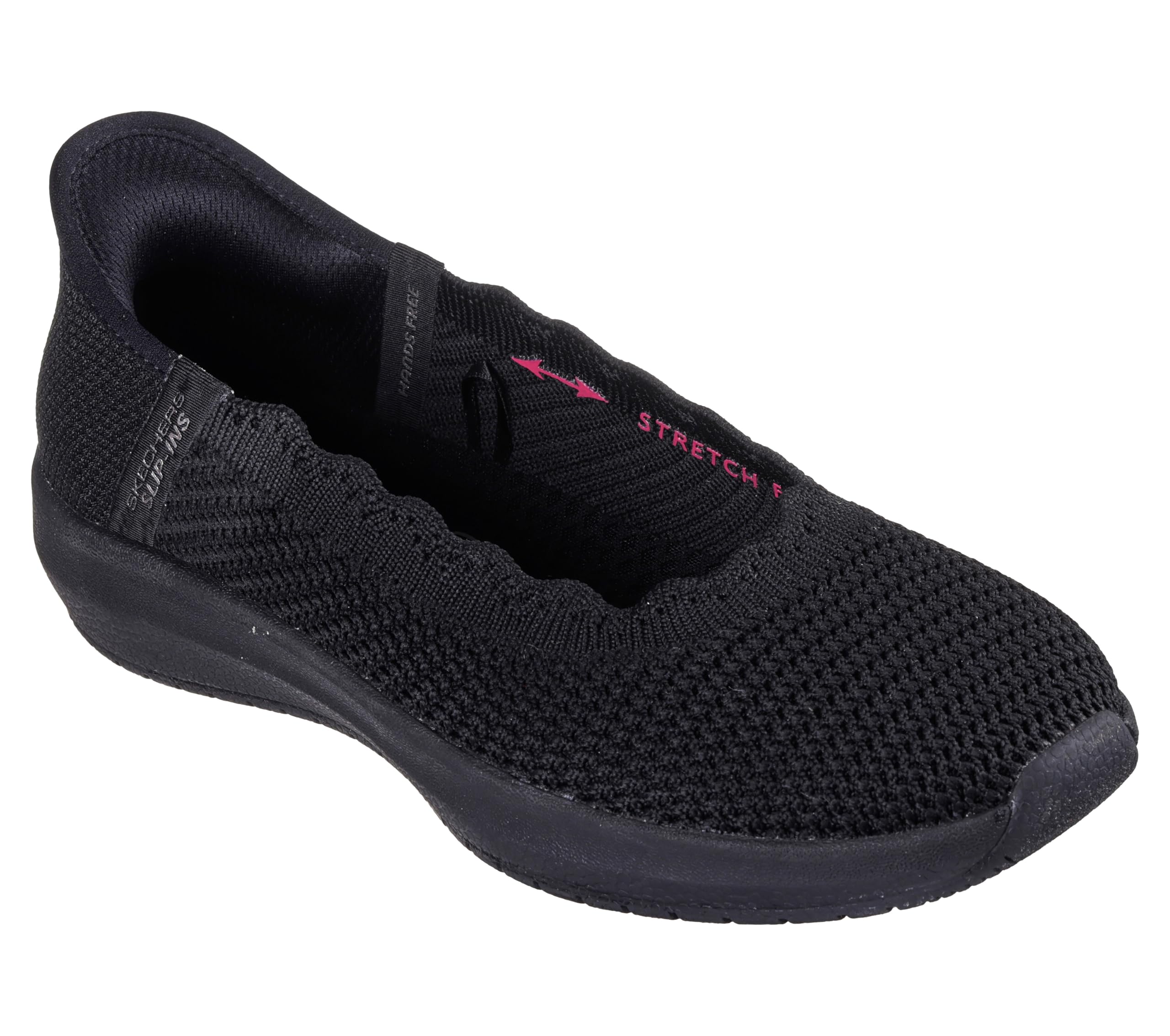 Skechers Modern Comfort Women’s Women’s Cleo-Swift Hands Free Slip_ins Loafer Flat, Black, 8.5