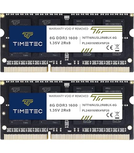 Hynix original 16GB (2 x 8GB), 204-pin SODIMM, DDR3 PC3L-12800