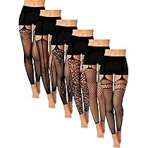 fishnet thigh high stockings amazon