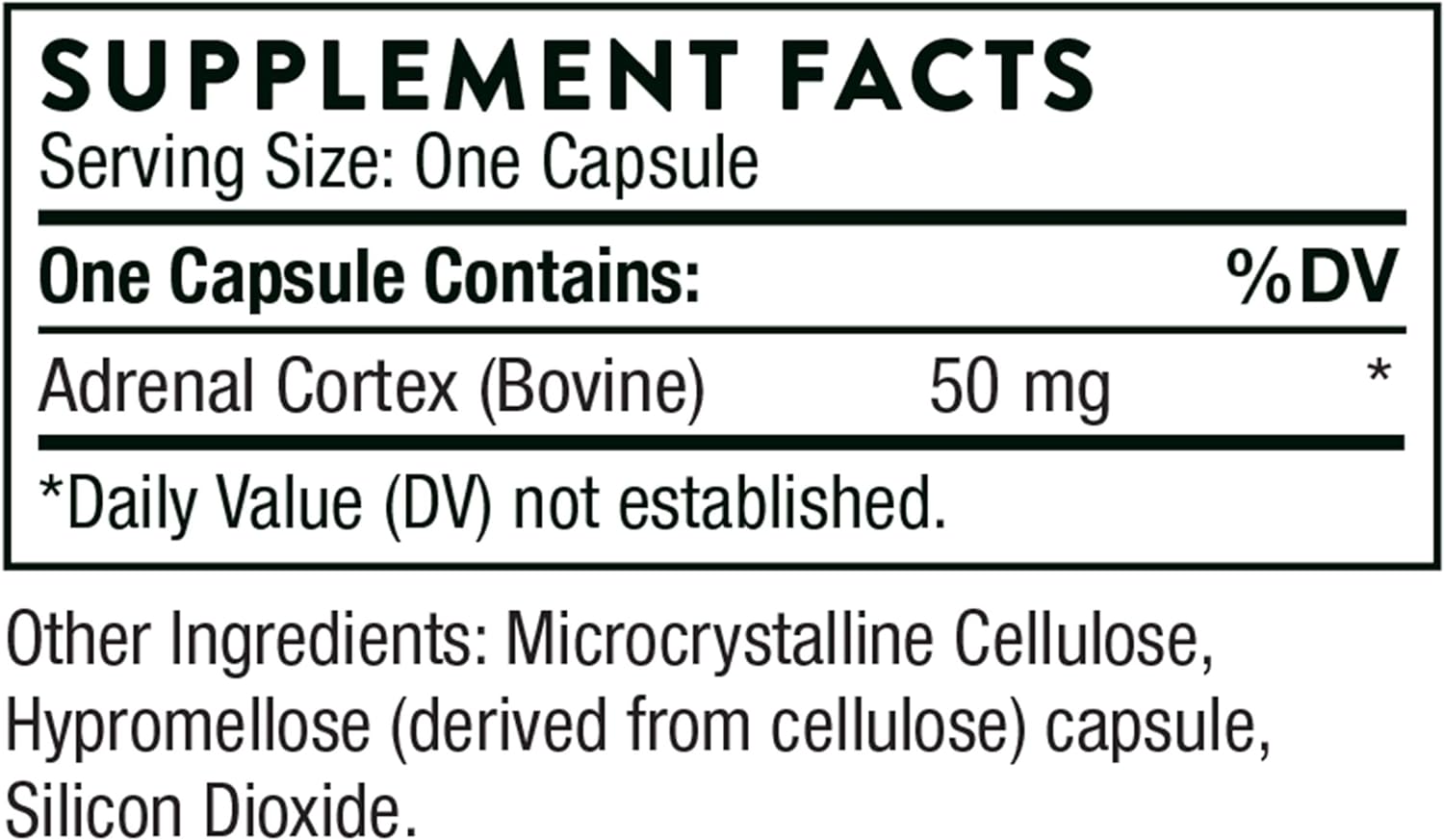 Thorne Research - Adrenal Cortex - 60 Capsules: Health & Personal Care