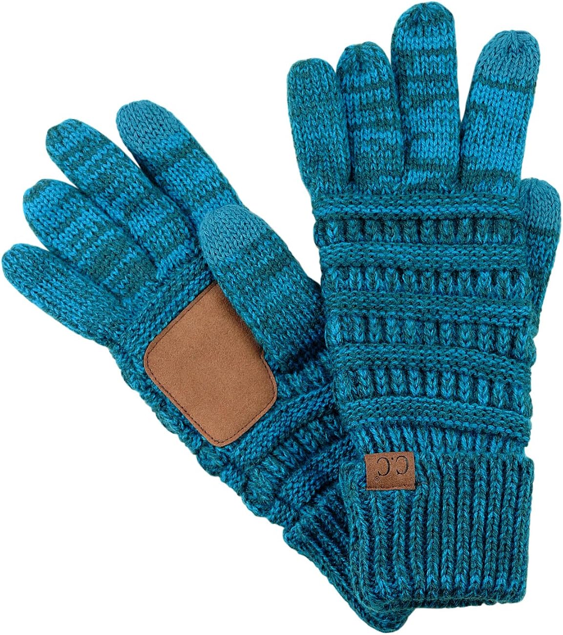 C.C Unisex Cable Knit Winter Warm Anti-Slip, Black 2, Size One Size at  Women’s Clothing store