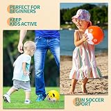 INPODAK Size 2 Kids Football 18.5in Circumference Outdoor Toy view 6