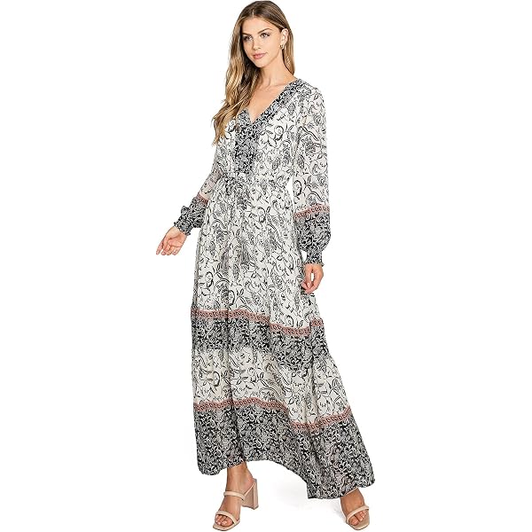 chinese dress ladies Floral Hi Low Ruffle Maxi Dress by Love Stitch – Legacy Clothing Boutique