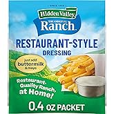Hidden Valley Original Ranch Restaurant Style Dressing Recipe Mix, 0.4 Ounce (Package May Vary)