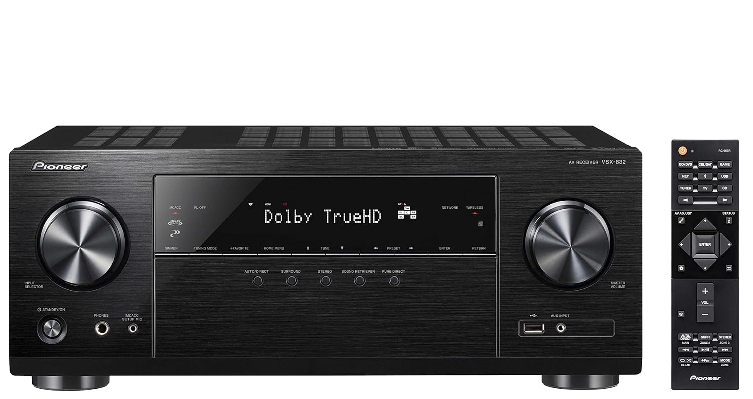 Pioneer Dolby Atmos-Ready Audio & Video Component Receiver Black (VSX-832)