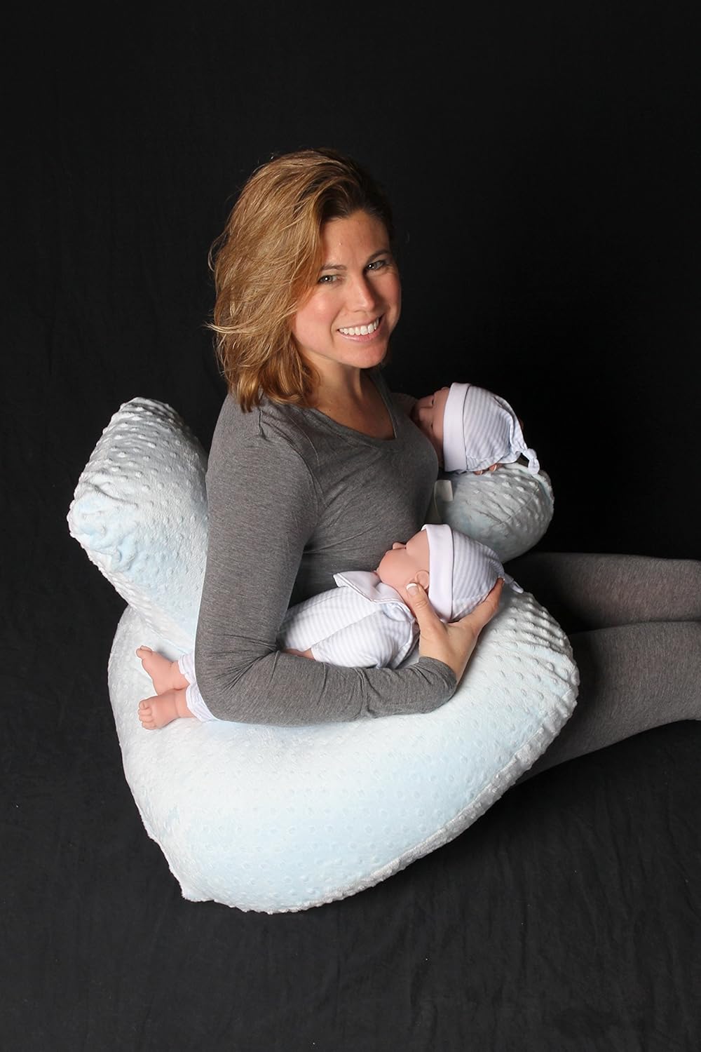 bottle feeding pillow for twins