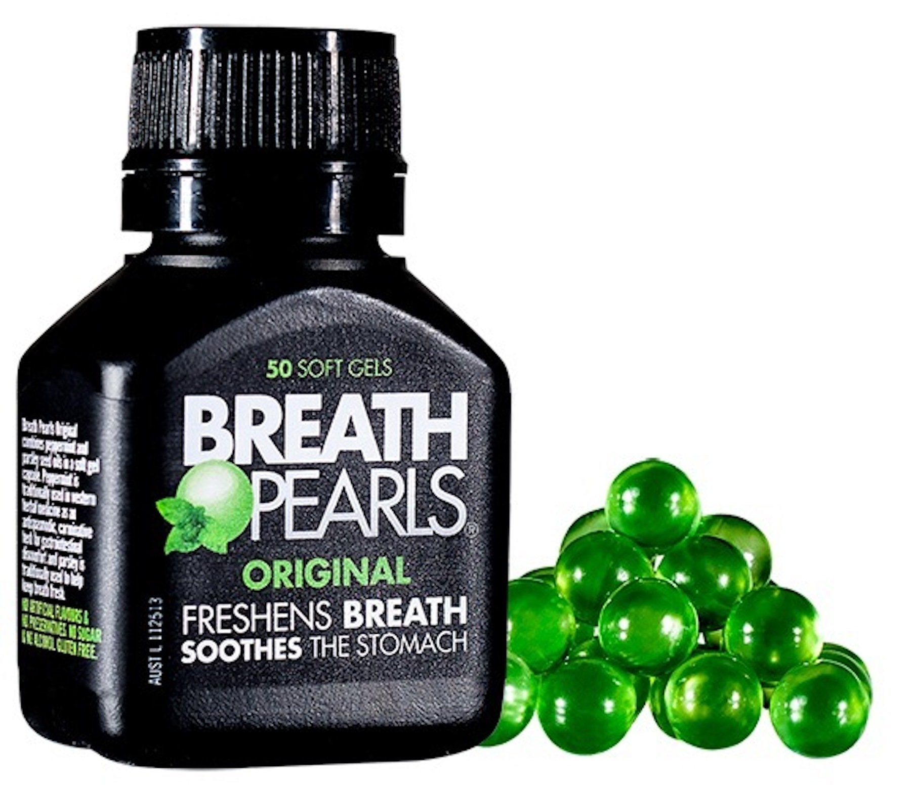 Breath Pearls Original Freshens Breath (50 softgels) Buy Online in