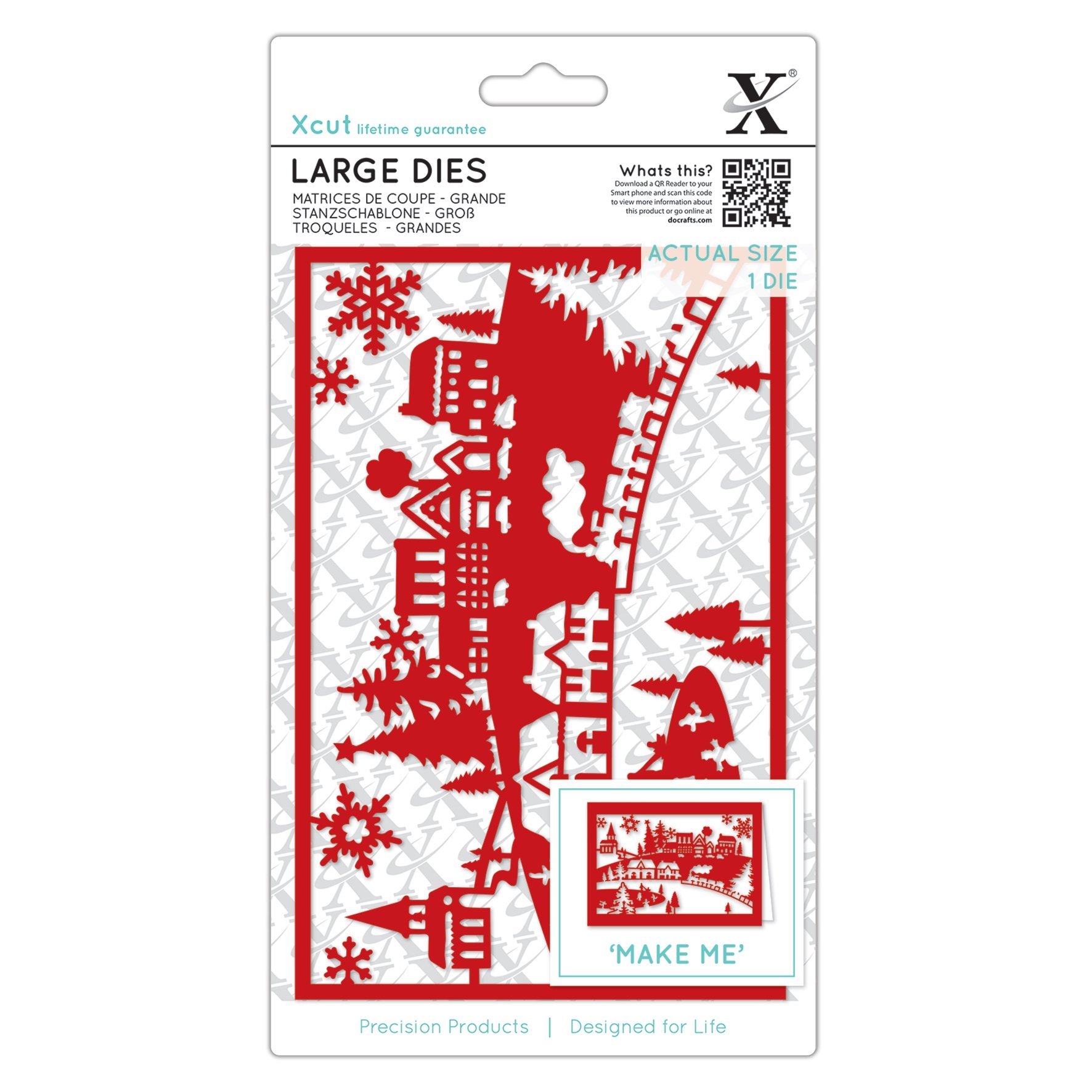Xcut Large Dies (2 Pieces) - Festive Delivery