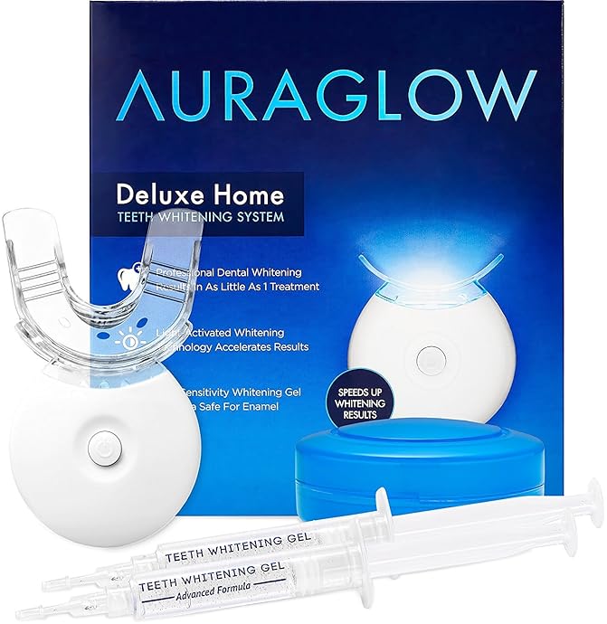 金盒特价 AuraGlow 速效冷光牙齿美白仪套装 5折$29.95 海淘转运到手约¥219 金盒特价 AuraGlow 速效冷光牙齿美白仪套装 5折$29.95 海淘转运到手约¥219