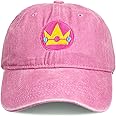 C-ZOFEK Peach Hat Multicolor Adjustable Crown Baseball Cap for Women Christmas Halloween