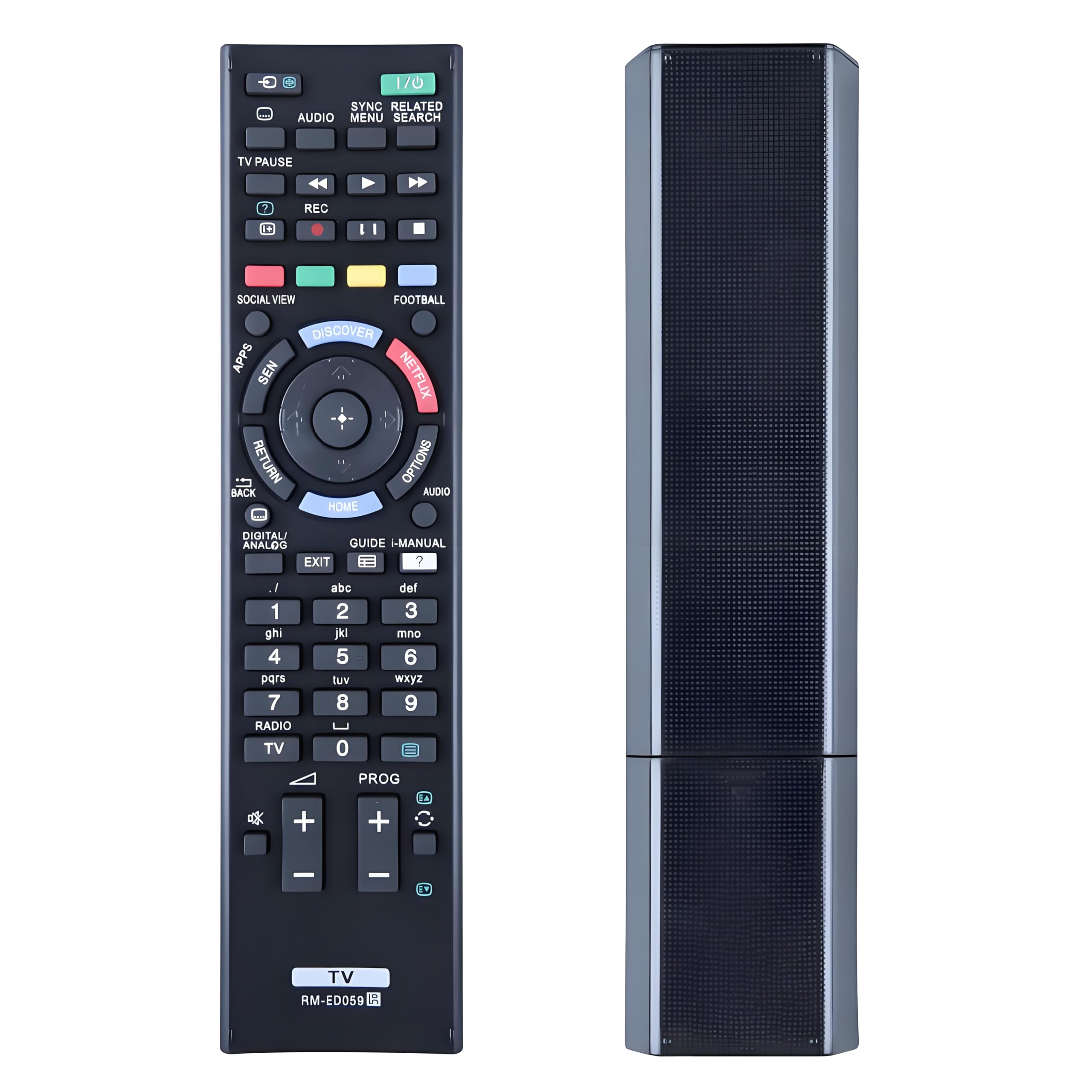 RM-ED059 Remote Control Replacement for Sony LED TV,compatible with KDL-32W705B KDL-32W706 KDL-42W817B KDL-50W828B