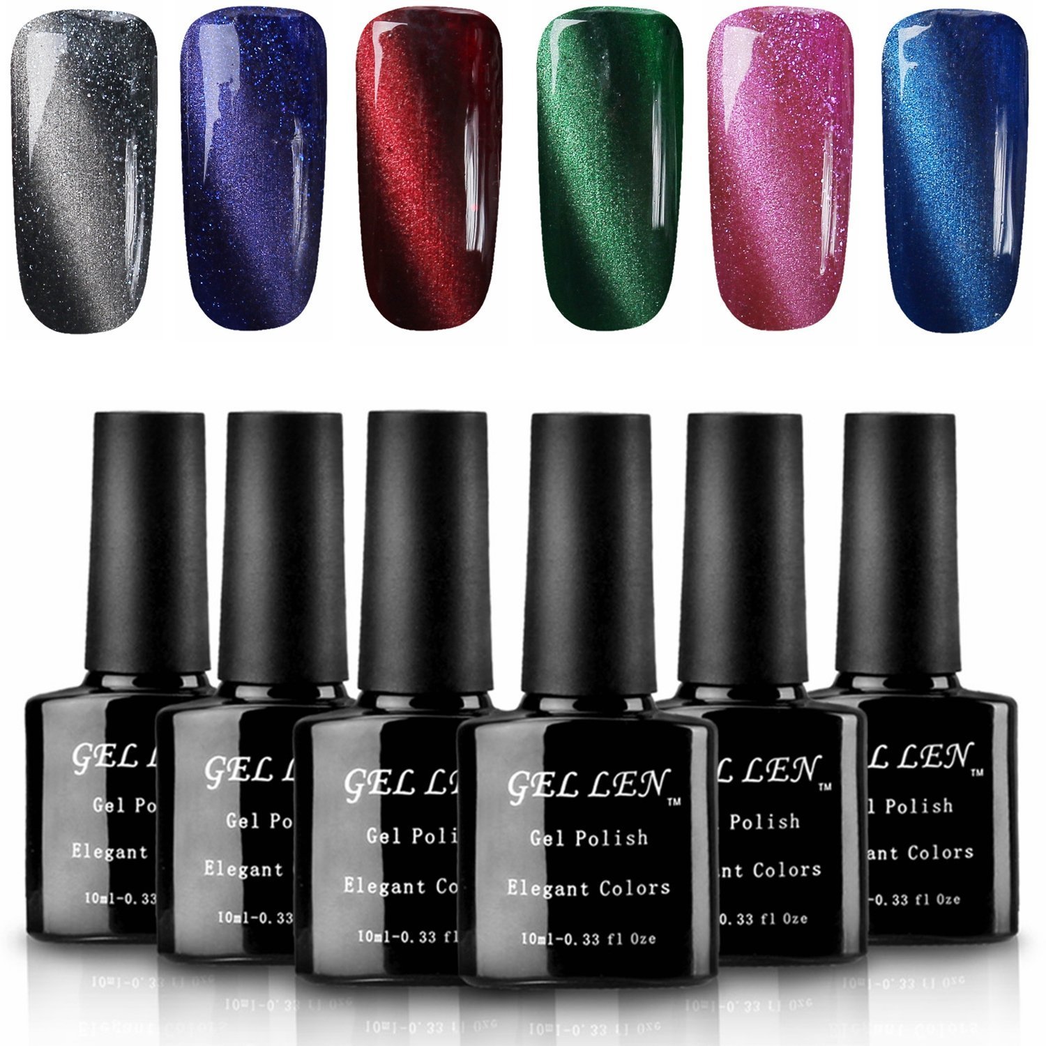 Gellen Cat Eye Gel Nail Polish Kit 